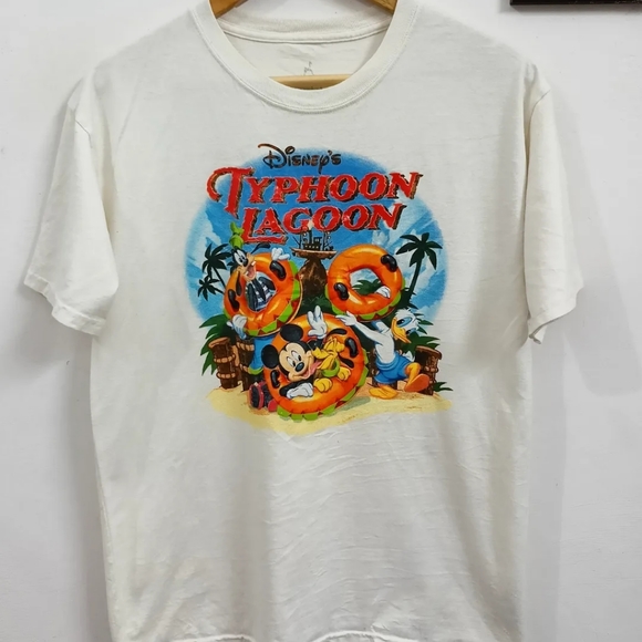 Disney Other - DISNEY- TYPHOON LAGOON cartoon graphic t-shirt for men's and women's.